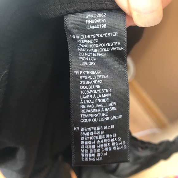 Black Strapless Bubble hem cocktail dress - Picture 7 of 7